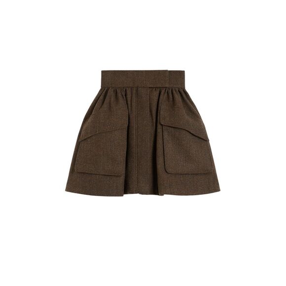 Max Mara Women Short Wool Skirt - Picture 1 of 5